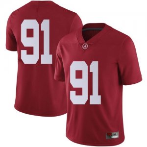 Men's Alabama Crimson Tide #91 Gavin Reeder Crimson Limited NCAA College Football Jersey 2403WKGX2